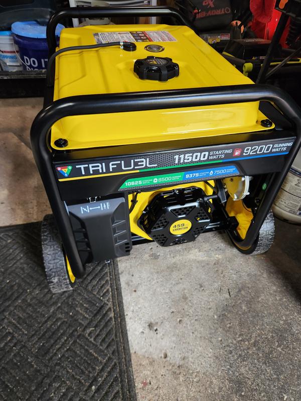 Tri-Fuel Portable Generator